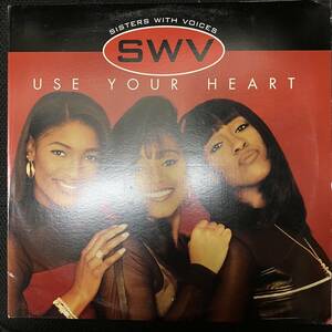 ☆☆☆☆ HIPHOP,R&B SWV - USE YOUR HEART INST,シングル レコード 中古品