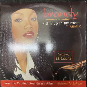 ☆☆☆☆ HIPHOP,R&B BRANDY - SITTIN' UP IN MY ROOM REMIX INST,シングル レコード 中古品