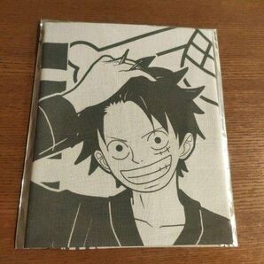ワンピース ONEPIECE 極楽湯 黒 ルフィ 手ぬぐい