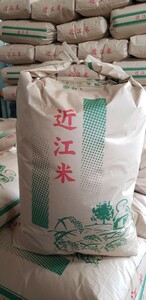 令和５年産　　滋賀県産【近江米】キヌヒカリ 玄米３０kg　自家栽培・直送