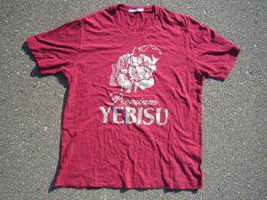 新品　廃盤　2011年　エビスビール　サッポロ　ユニクロ　コラボレート　Tシャツ　送レターパック350