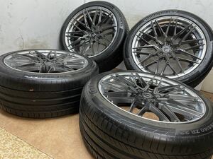 美品！超美品！BC Forged HCA062 22インチ 10.5J +45 11.5J +43 112 コンチネンタル 285/40R22 325/35R22 ベンツ GL GLE GLS アウディ Q8