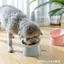 【2点】グリーン　全三色　大容量 猫 犬 フードボウル ペット食器 おやつ餌入れ水やり餌皿_画像9