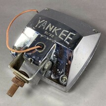 1960s 1970's 当時物 YANKEE ヤンキー スクエア ヘッドライト B級 チョッパー ハーレー ビンテージ ショベル パン アイアン トライアンフ_画像2