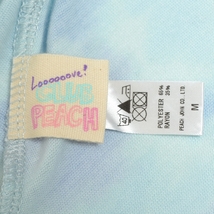 □299069 PEACH JOHN ピーチジョン □ワンピース サイズM レディース ブルー 花柄_画像5