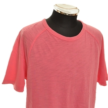 〇437650 GAP ギャップ 〇Tシャツ 製品染め ラグランスリーブ 半袖 サイズM メンズ ピンク_画像4