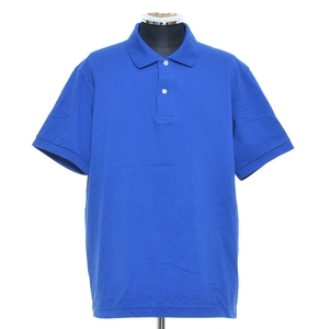0454588 UNIQLO Uniqlo 0 рубашка-поло короткий рукав олень. .pike размер XL мужской голубой 