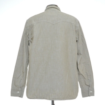 ●457926 WTAPS ダブルタップス ●シャンブレーワークシャツ SEAGULL SHIRT 172WVDT-SHM04 サイズS メンズ カーキ グリーン_画像2