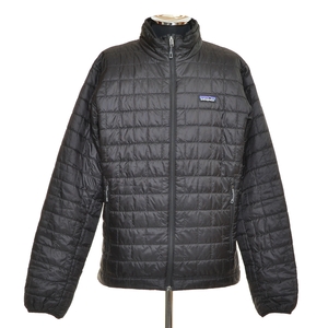 ●479123 Patagonia パタゴニア ●パデッドジャケット ナノパフジャケット 84212 サイズM PRIMALOFT メンズ ブラック