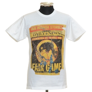 ●482966 Supreme シュプリーム ●Tシャツ 半袖 Dash Snow Fair Game Newspaper Tee サイズS 2016SS ダッシュスノウ メンズ USA製