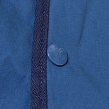 ●259550 KATO' カトー ●コート 製品染め 撥水ジャケット KJ-218 サイズL メンズ ネイビー ブルー 無地_画像6