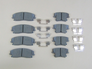 [AC Delco ] front rear brake pad rom and rear (before and after) *05-08 Magnum 2.7L 3.5L*06-10 charger 2.7L*09-11 Challenger 3.5L 3.6L