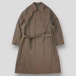 極美品 LEMAIRE ルメール 20AW MILITARY OVERCOAT ミリタリーオーバーコート M203 CO150 LF484 48 SSM2571 ベルテッド ステンカラーコート