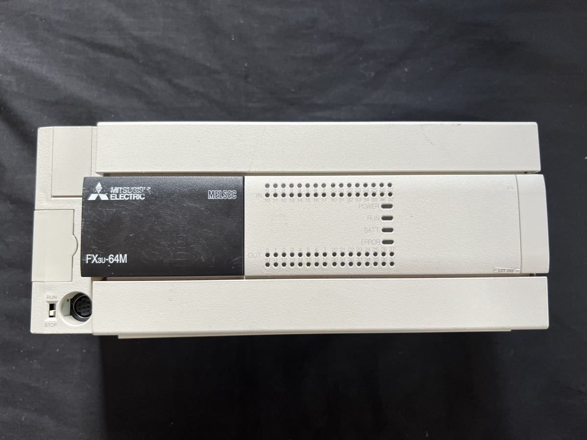 動作品】管1T63 MITSUBISHI シーケンサ MELSEC FX3u-64MT/DS-