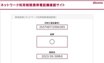 利用制限○：ドコモ Xperia 5 II SO-52A SIMロック解除済み(画面に縦線あり)_画像6