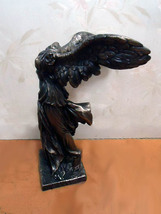 高さ 約33cmサモトラケのニケ彫像 ブロンズ風彫刻 ルーブルの至宝！勝利の女神（輸入品_画像7