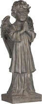 「天使のメッセージ」 アンティーク鋳鉄風 ガーデン彫刻 彫像/ エンジェル カトリック教会 祭壇 広場 輸入品_画像3