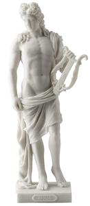 アポロ - 古代ギリシャ神 光、音楽、詩の神 大理石風仕上げ 彫刻 彫像/ アテネ(輸入品