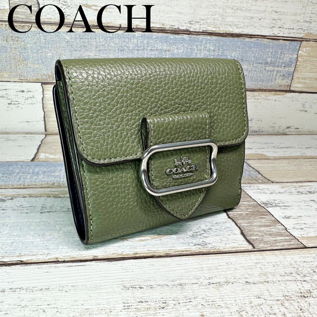 2023年最新】ヤフオク! -「coach 財布 緑」(コーチ)の中古品・新品