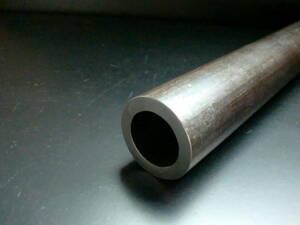 フレーム鋼材　φ38.1ｍｍ×ｔ6mm　ストレートパイプ　長さ１M　１メートル　スチール　特殊鋼　専用鋼　肉厚　鋼管