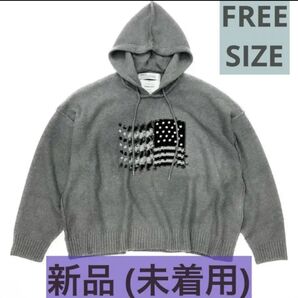 DAIRIKU 2023 America Knit Hoodie ダイリク 新品 アメリカニット フーディ