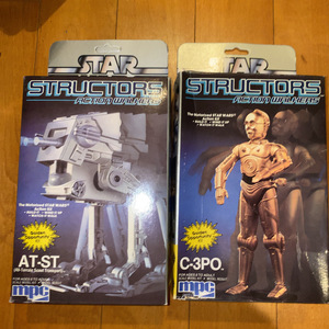 mpc スターウォーズ　C-3PO AT-ST STRUCTOES アクション　ウォーカー　未組み立て