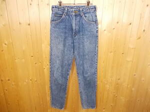 e573*Wrangler jeans *w29 lady's Zip fly Chemical woshu manner 90 period old clothes Old Wrangler Denim 5I