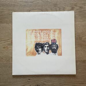 The Three Angels Original Beat Poetry Gregory Corso Peter Orlovsky Allen Ginsberg 2LP レコード グレゴリーコーソ アレンギンズバーグ