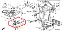 ホンダ純正 S2000 AP2 カップホルダーセット Type S 小物入れ センターコンソール 未使用 ASSY 後期_画像4