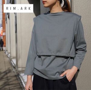 最終値下げ！【RIM.ARK】Vest layeard cut tops カットソー ロンT
