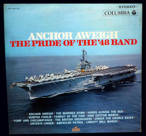 ●LPレコード　 ANCHOR AWEIGH THE PRIDE OF THE ’48 BAND コロンビア