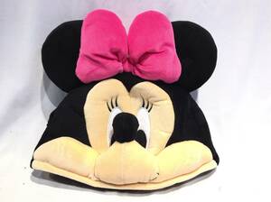 ■9713■ミニー 被り物 帽子 ぬいぐるみ Disney ディズニー ランド リゾート ミニーマウス 