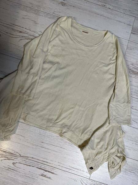 キャピタル 定番変形カットソー size S バスト50 丈60〜80