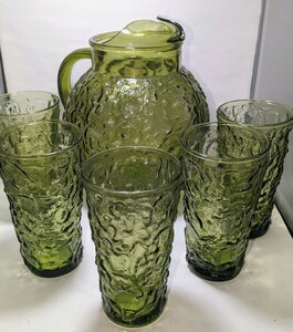 Anchor Hocking glassware anchor ho  King glass made goods LIDO tumbler 