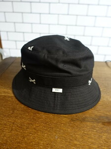 WTAPS クロスボーン　ハット　バケットハット　221HCDT-HT16 BUCKET HAT