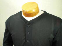 新品 2枚セット メッシュTシャツ 長袖 Lサイズ ヘンリーネック インナー 通気性 速乾性 涼しい 日焼け止め アウトドア 仕事用 ウォーキング_画像5