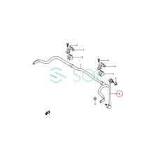スズキ SX4(YA11S YA41S YB11S YB41S YC11S) キザシ(RE91S RF91S) フロント スタビリンク スタビライザーリンク 左右セット 42420-80J01_画像5