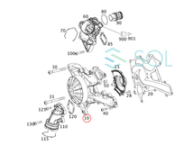 ベンツ W251 W218 X204 R172 R231 ウォーターポンプ M276エンジン用 R350 CLS350 GLK350 SLK350 SL350 2762001301 2762000401 出荷締切18時_画像4