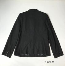 (レディース) PEAK 鈴丹 // 背抜き シングル テーラード ジャケット & ロング タイトスカート スーツ (黒系) サイズ 11AR_画像4