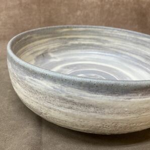 美品 大きな 盛鉢 直径約24cm 陶器 大鉢 和食器 長期保管品の画像8