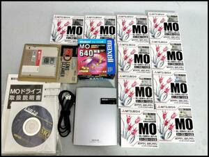 ★I-O DATA MOドライブ MOP2-U640P MO640+MOディスク USED★