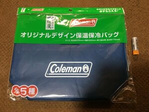 Coleman　コールマン×綾鷹◆オリジナル保冷バッグ　ネイビー