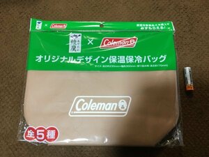 Coleman　コールマン×綾鷹◆オリジナル保冷バッグ　ベージュ