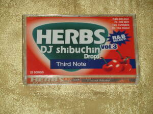 おまけ付MIXTAPEミックステープ ☆画像データ＆音源データ付☆ＤＪshibuchin HERBS vol.3 MALE VOCAL mix ☆DJ MURO KIYO KOMORI