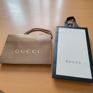 GUCCI グッチ ショップ袋 紙袋 2枚セット