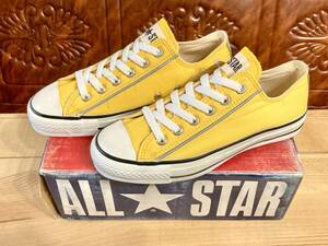 ★☆90s!希少レア!コンバース ALL STAR F ナイロン 黄 5 24cm converse オールスター イエロー/シルバー デッド ビンテージ 238☆★