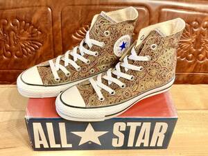 ★☆希少レア!コンバース オールスターエスニック 赤 4.5 23.5cm converse ALL STAR 赤 ハイカット デッド ビンテージ 238☆★