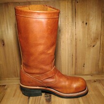 貴重 入手困難 米国製 白タグ チペワ CHIPPEWA エンジニアブーツ US5 E スチールトゥ アメカジ バイカー ロカビリー ロックンロール パンク_画像4