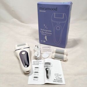 miramood angle quality remover MM2101W heel shaving heel angle quality taking .USB charge LED light attaching roller 3 kind electric angle quality remover sole used a09102