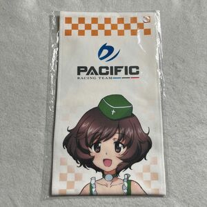 ガールズ&パンツァー あんこうチーム 秋山優花里 pacific racing マフラータオル